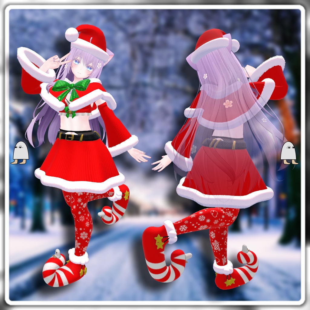 【6アバター対応】Christmas Outfit VRC