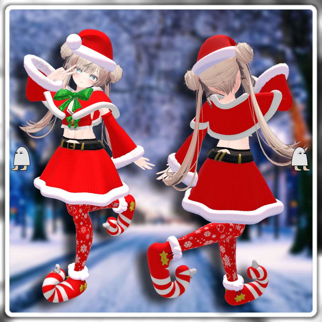【6アバター対応】Christmas Outfit VRC