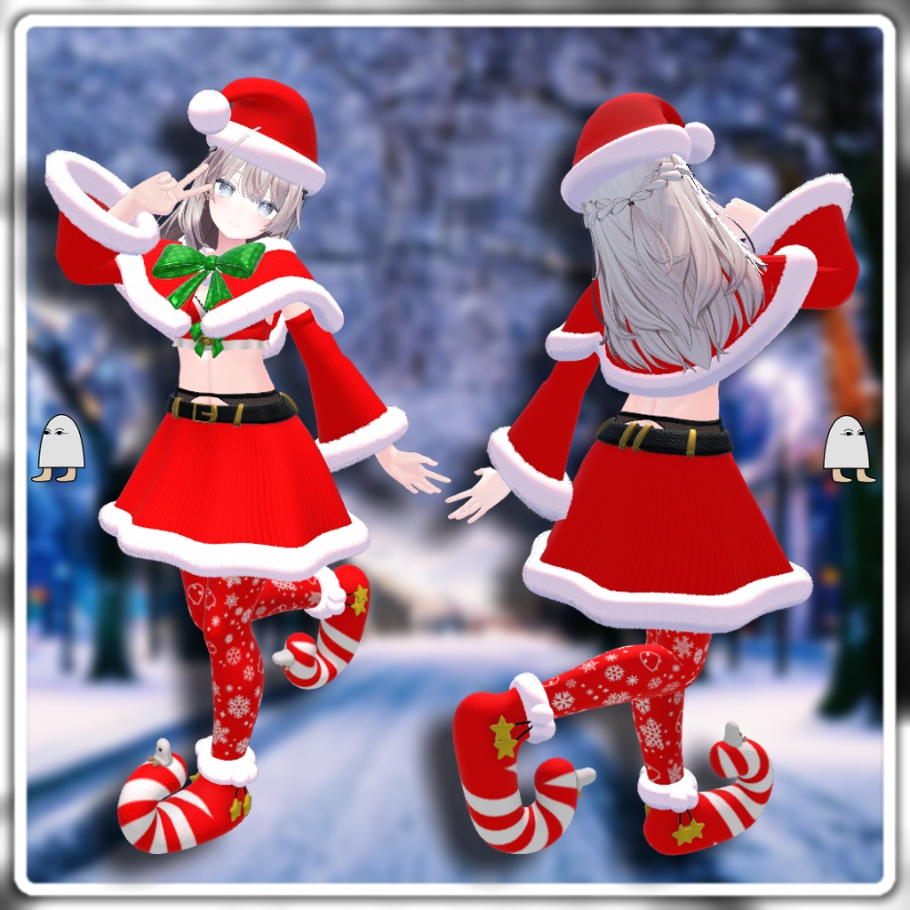 【6アバター対応】Christmas Outfit VRC