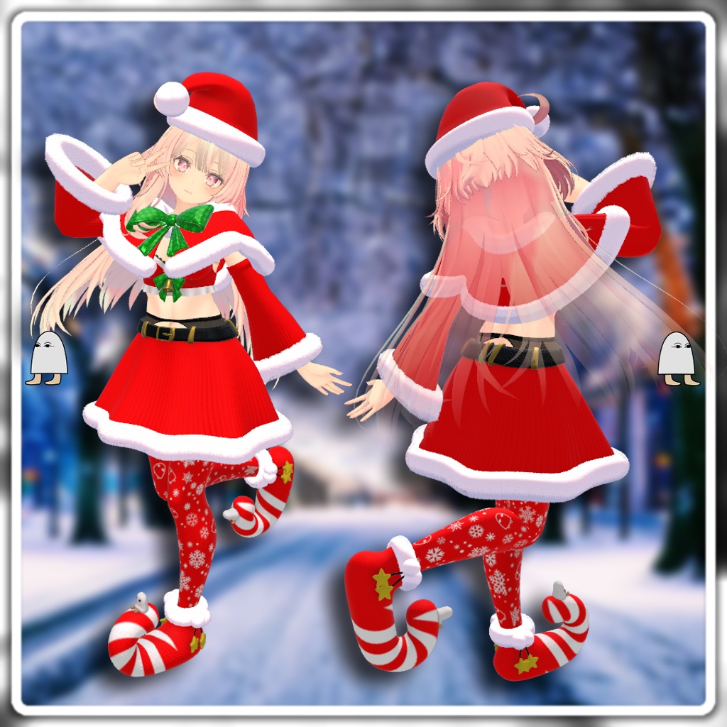 【6アバター対応】Christmas Outfit VRC