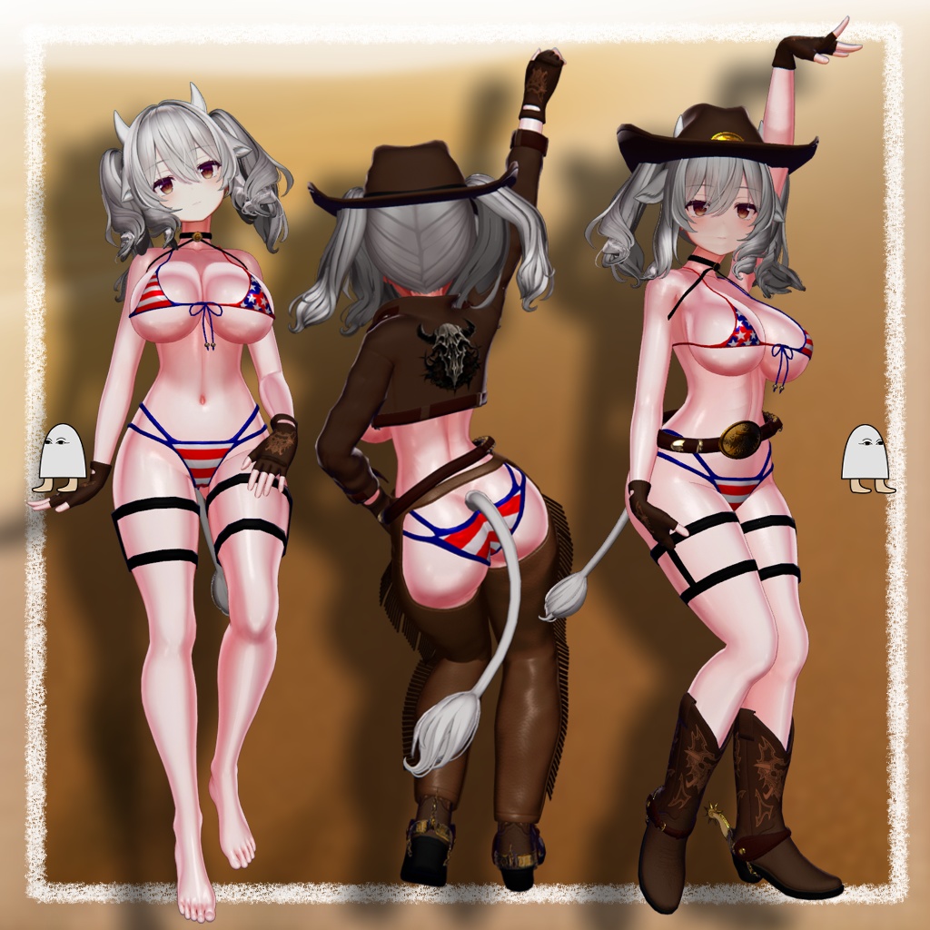 【Milltina/ミルティナ】 Cowboy Bikini VRC