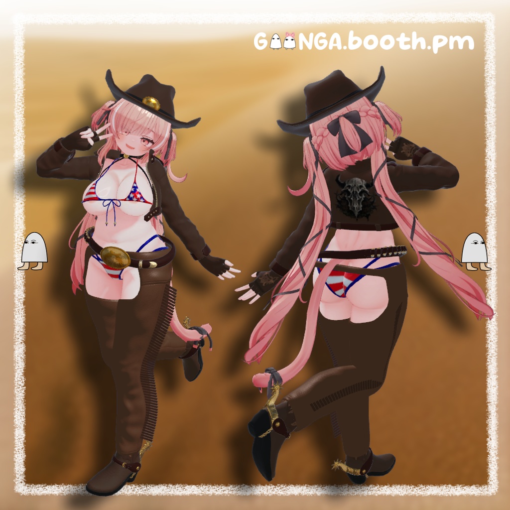 【イチゴ/Ichigo】 Cowboy Bikini VRC