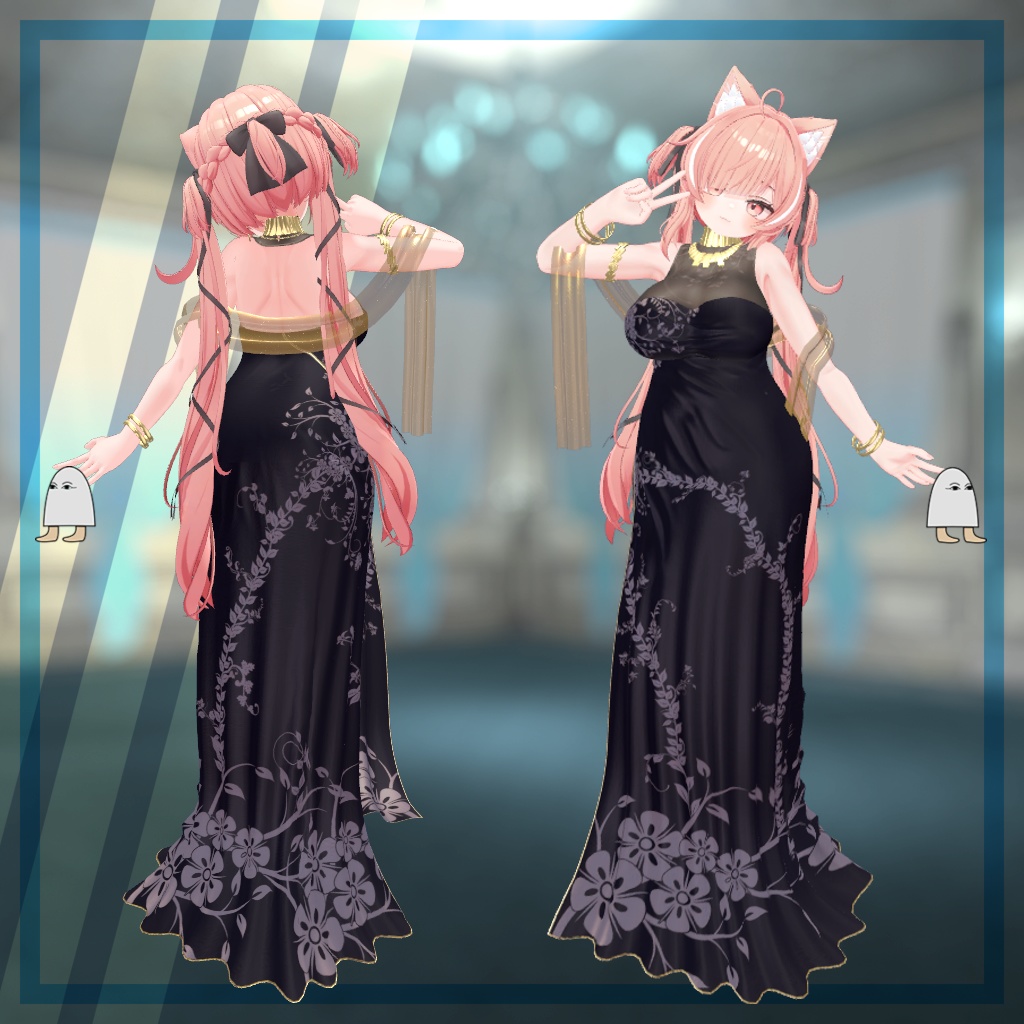 【6アバター対応】 Delightful Gown