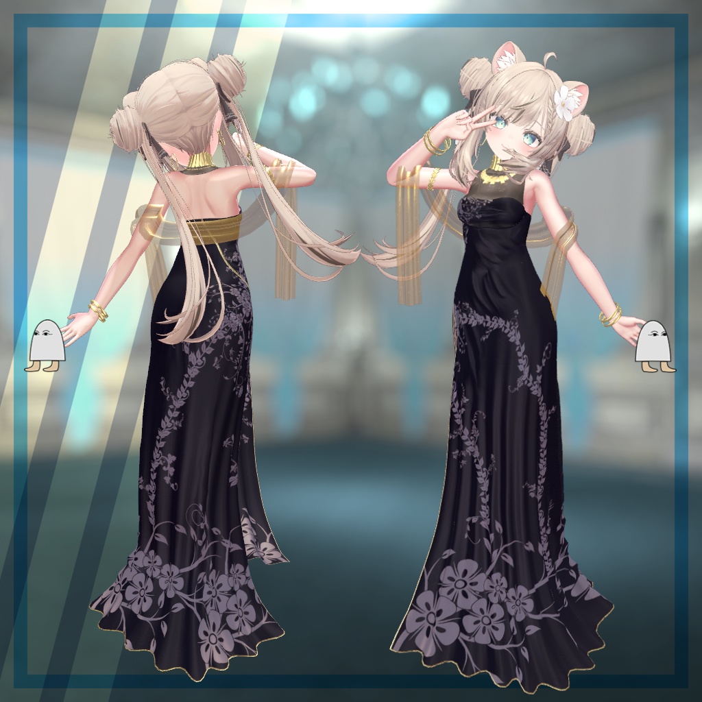 【6アバター対応】 Delightful Gown