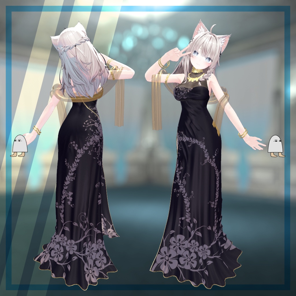 【6アバター対応】 Delightful Gown