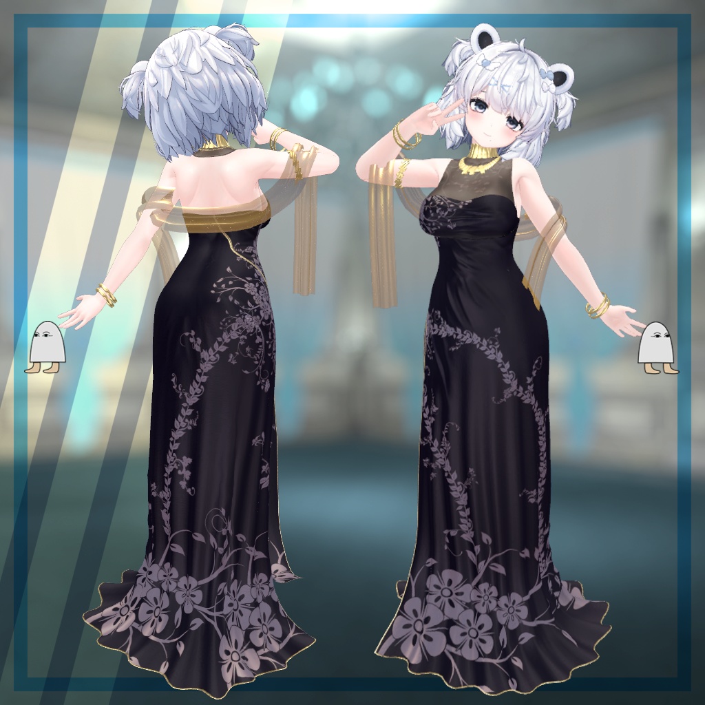 【6アバター対応】 Delightful Gown