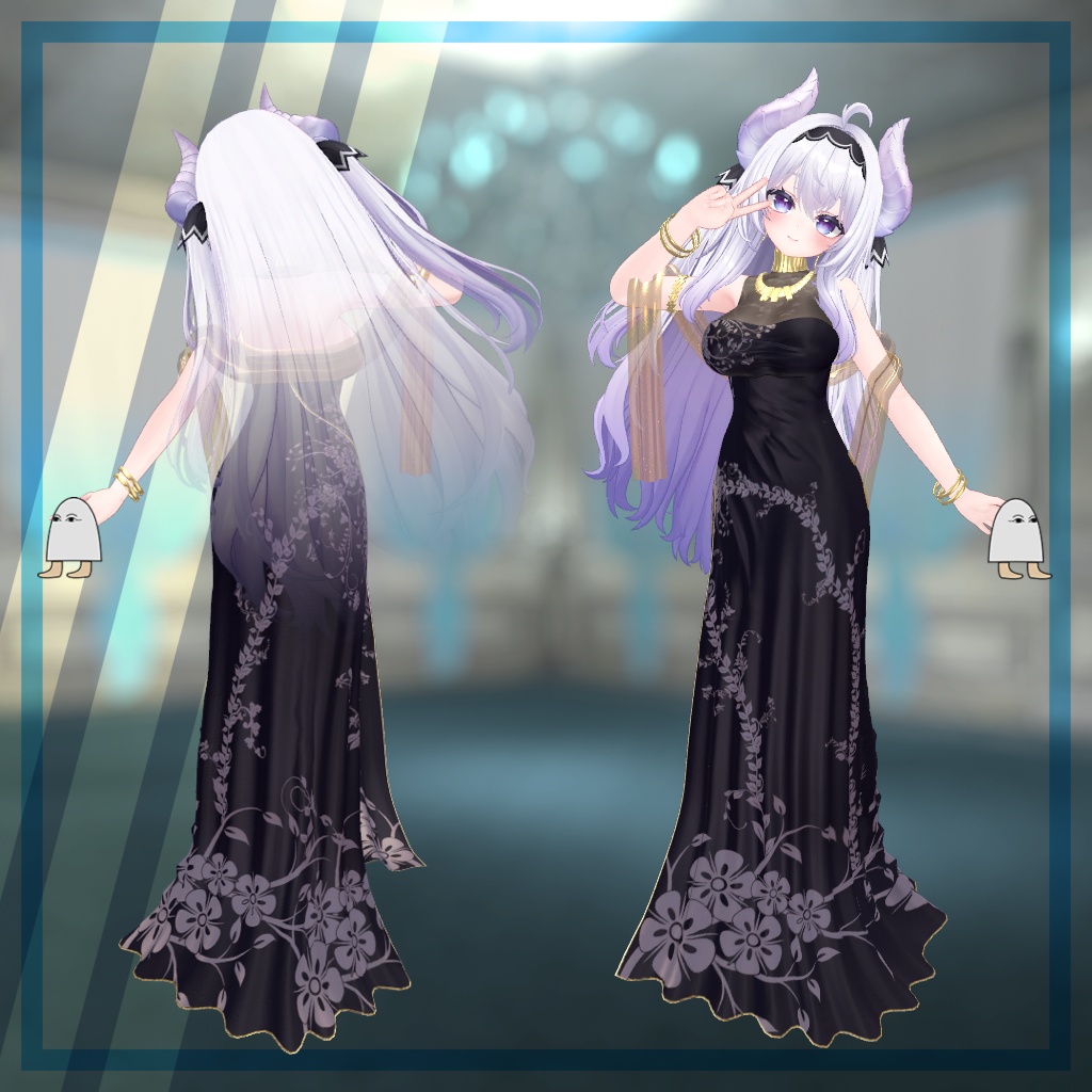 【6アバター対応】 Delightful Gown