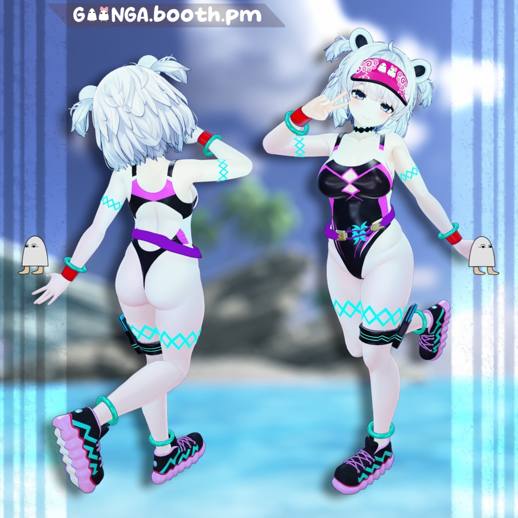 【8アバター対応】 Eightfold Summer