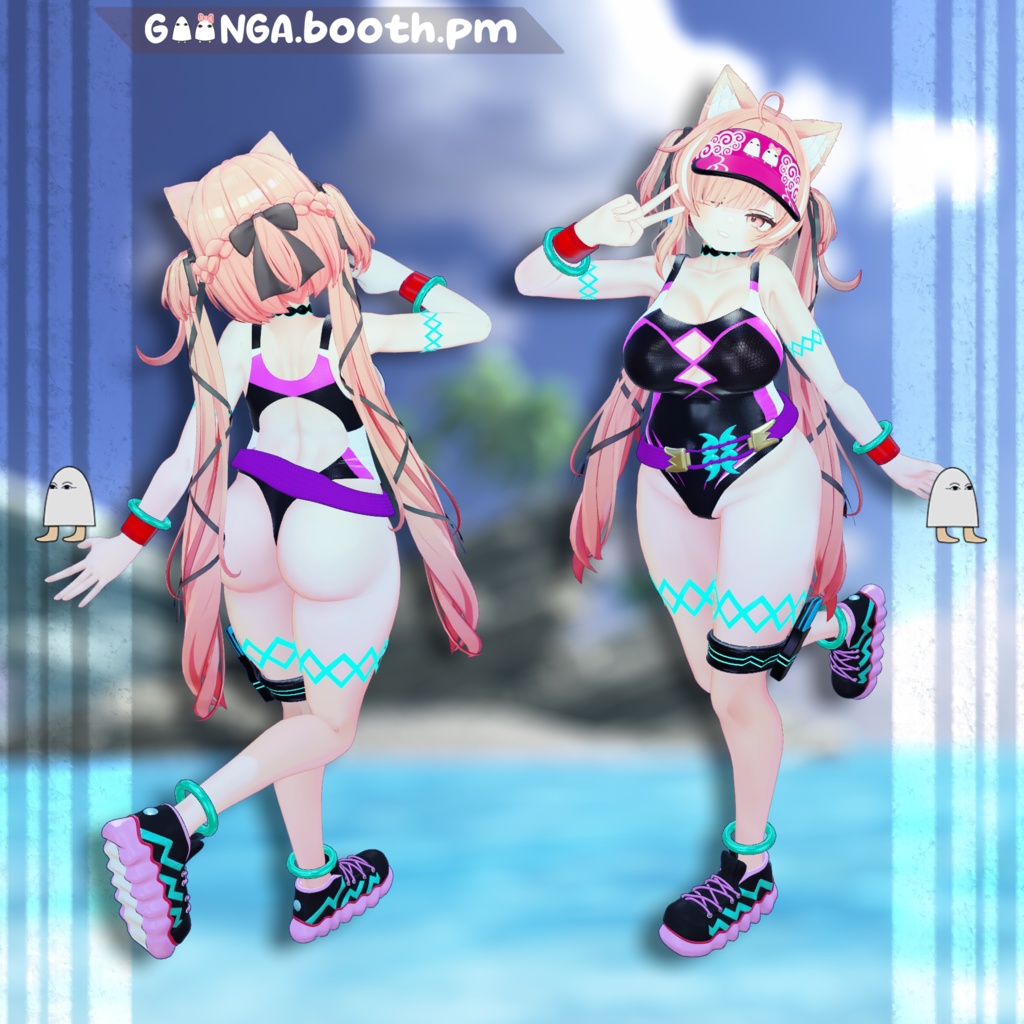 【8アバター対応】 Eightfold Summer