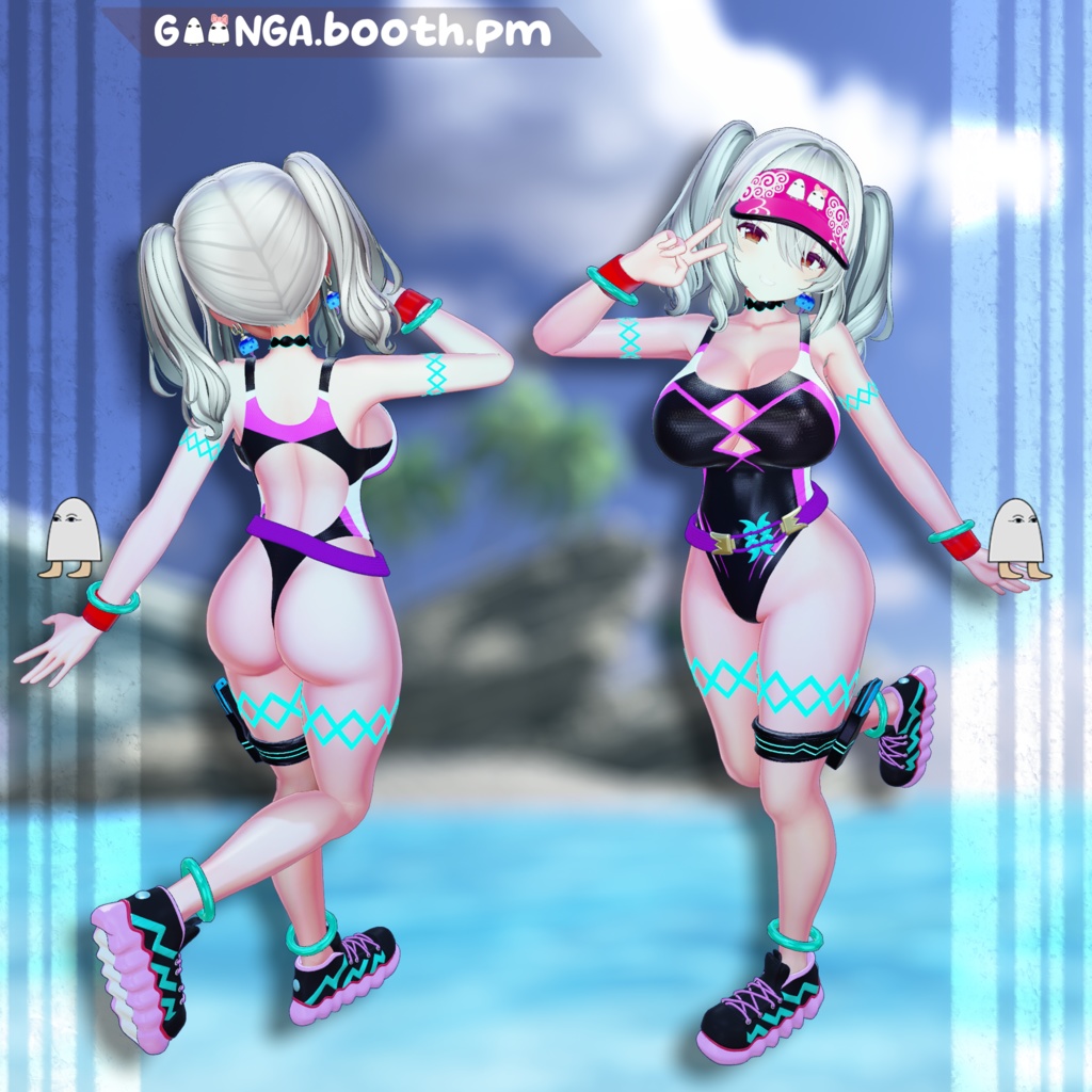 【8アバター対応】 Eightfold Summer