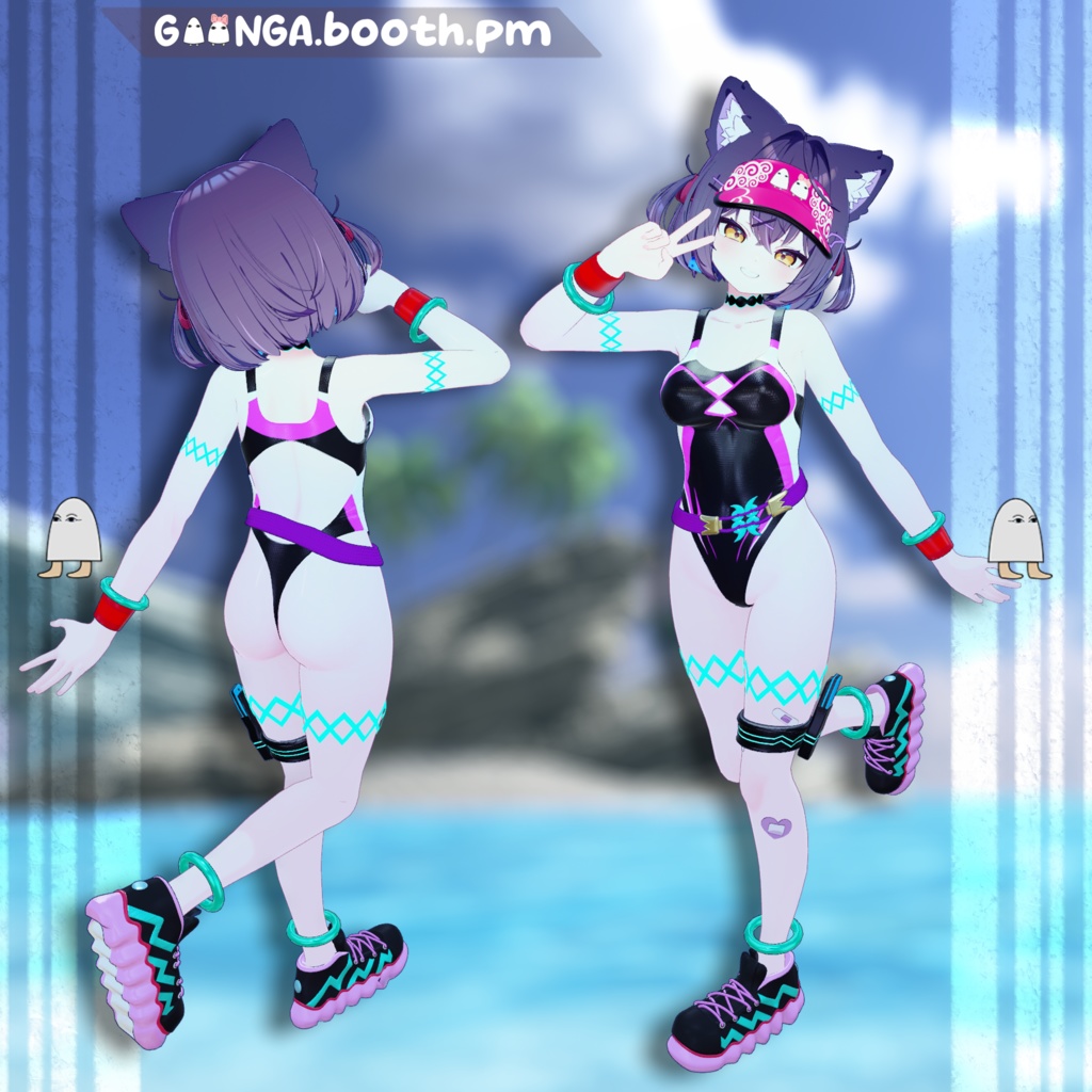 【8アバター対応】 Eightfold Summer