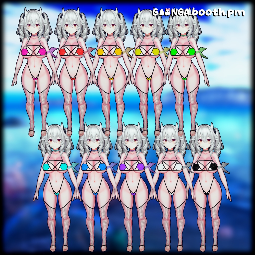 【7アバター対応】 Divine Cheer Bikini