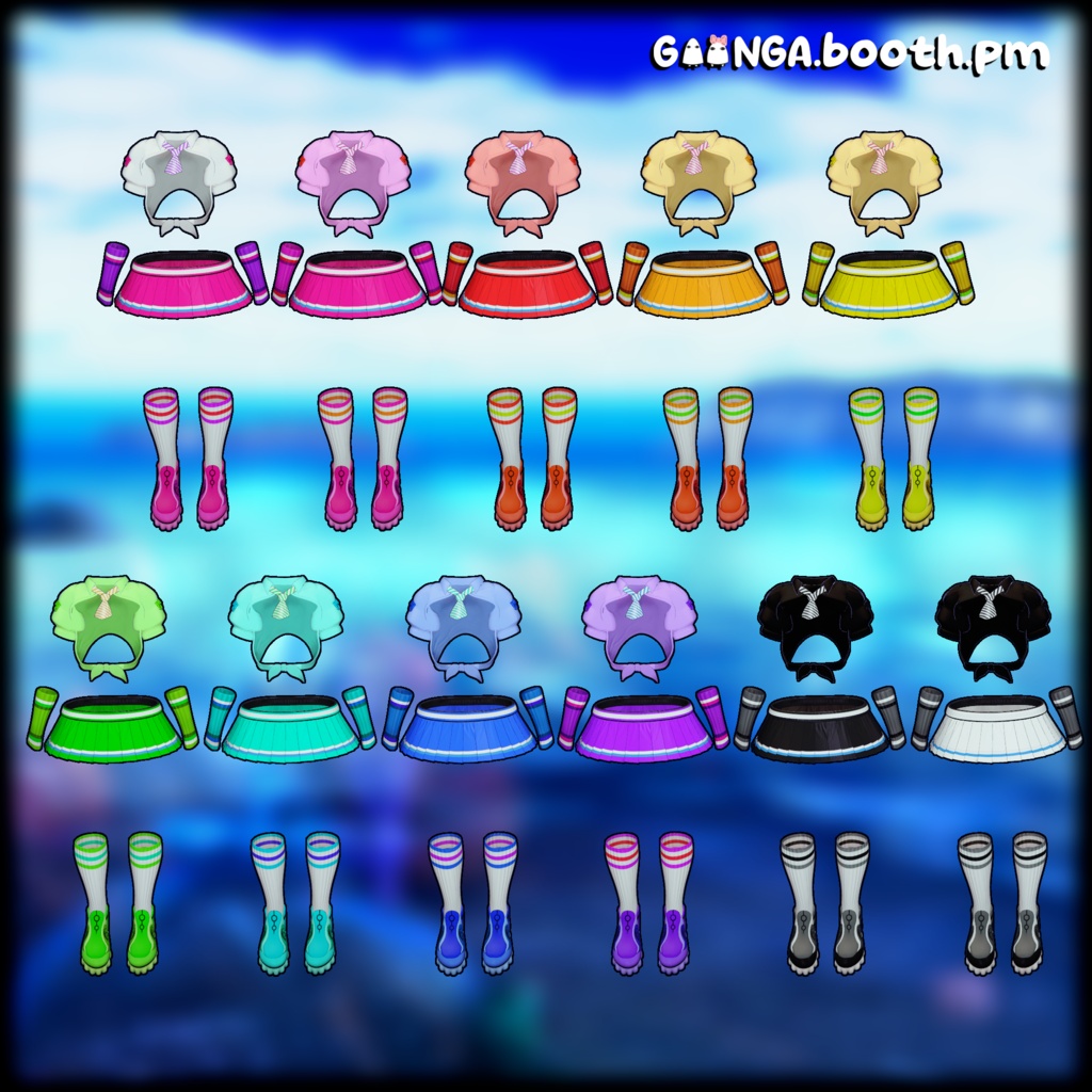 【7アバター対応】 Divine Cheer Bikini