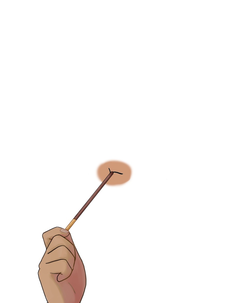 棒チョコ菓子もぐもぐ素材