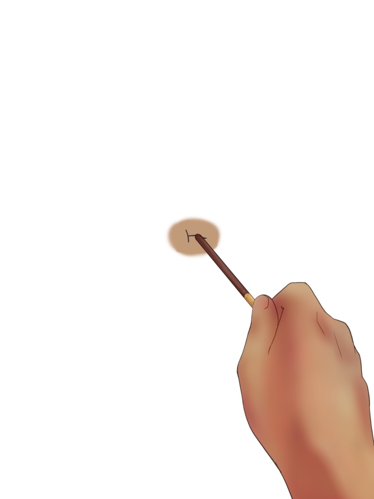 棒チョコ菓子もぐもぐ素材