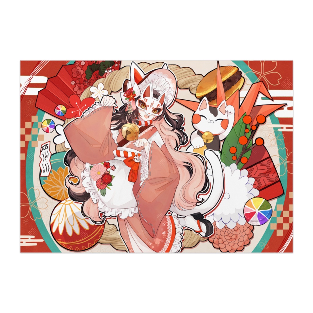 【2周年】福よ恋ポスター