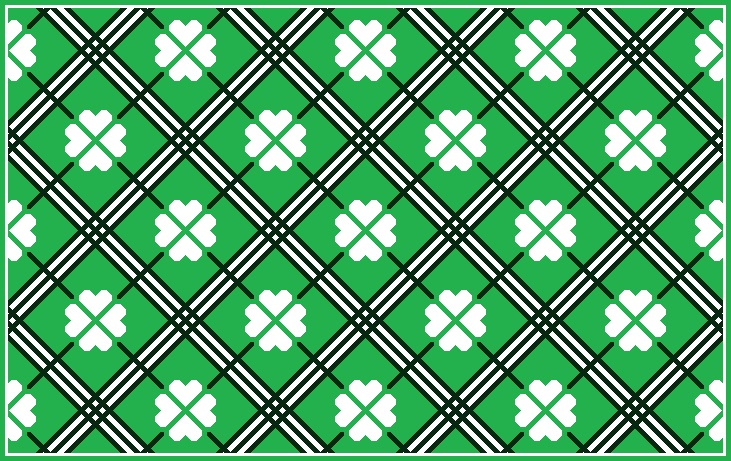 四葉の背景画像(イエローグリーン系・グリーン系・ピンク系・レッド系)