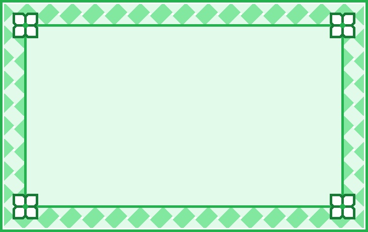 四枚花&編み込みリボンの背景画像(オレンジ系・グリーン系・パープル系)