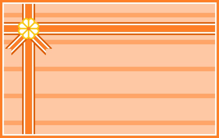 八枚花のラッピング風2の背景画像(イエローグリーン系・オレンジ系・ピンク系・ブラウン系・ブルー系)