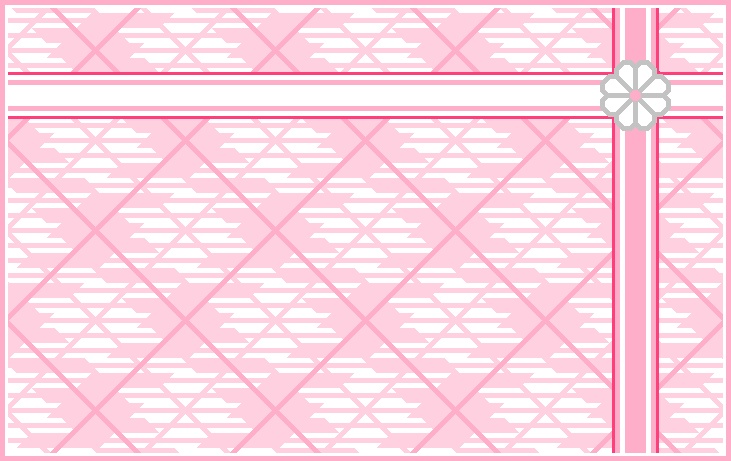 八枚花のラッピング風2の背景画像(イエローグリーン系・オレンジ系・ピンク系・ブラウン系・ブルー系)