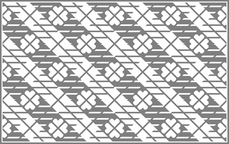 四葉&チェック柄の背景画像(イエローグリーン系・グリーン系・ピンク系・レッド系・グレー系・ブラック系)