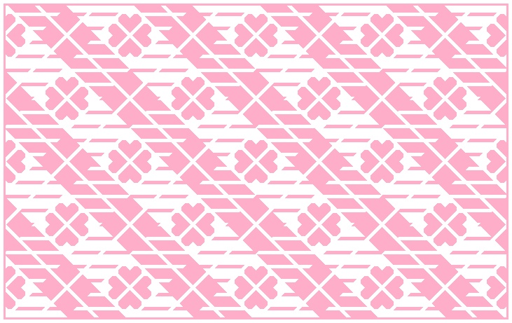 四葉&チェック柄の背景画像(イエローグリーン系・グリーン系・ピンク系・レッド系・グレー系・ブラック系)