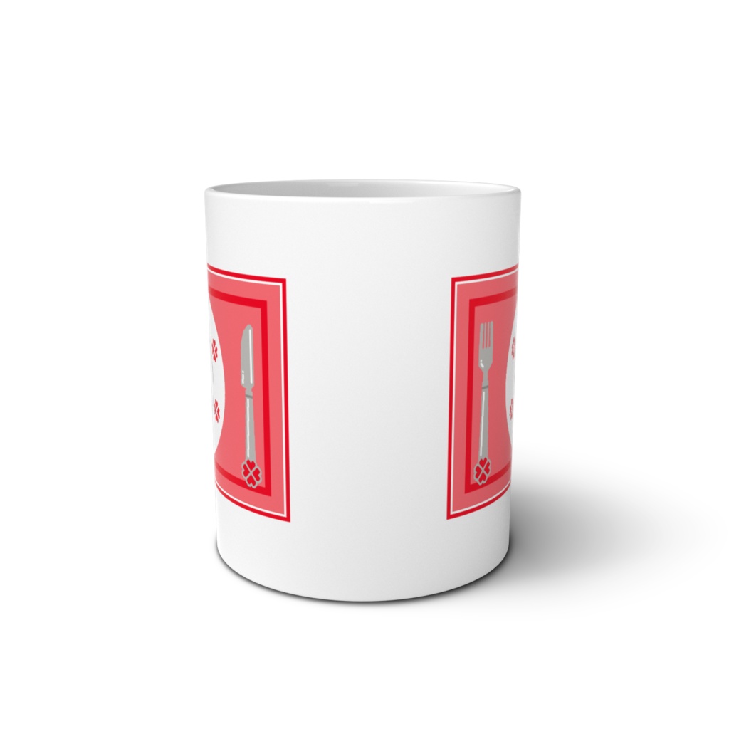 四葉の食器のマグカップ