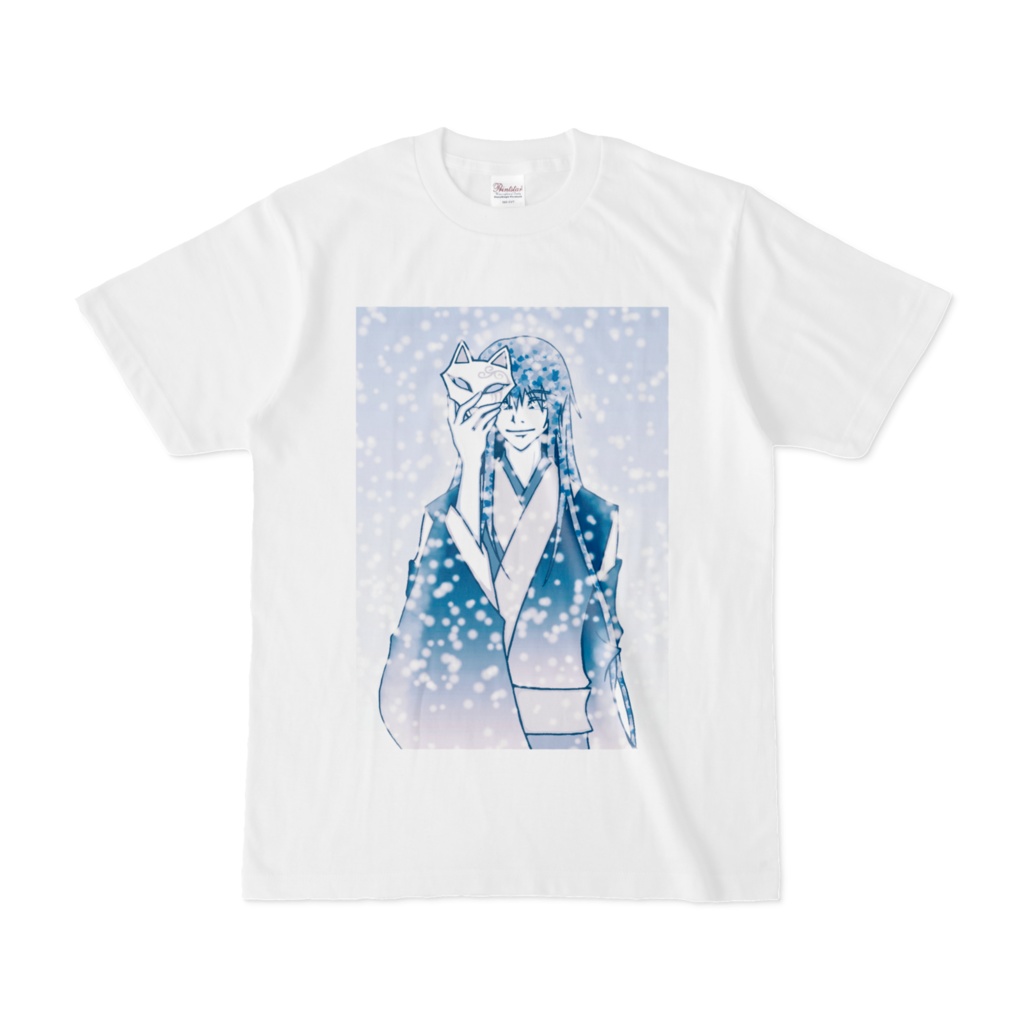 空谷跫音 蒼 Tシャツ