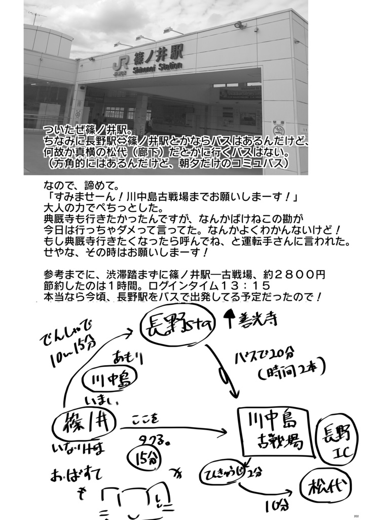 新刊②FGOの武田晴信と長尾景虎に沼ったから、色々行ってきたよ2024