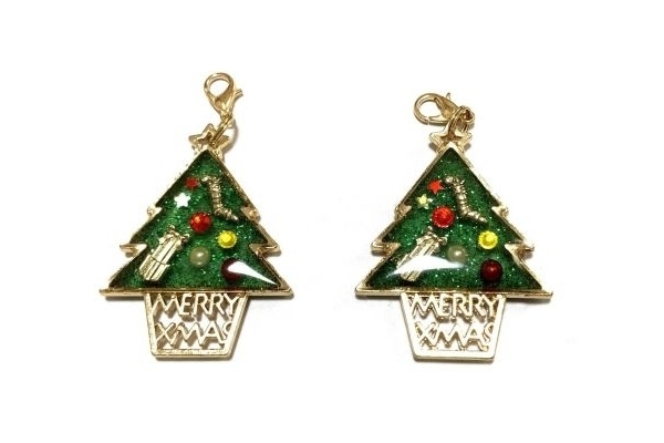 クリスマスツリー 赤安