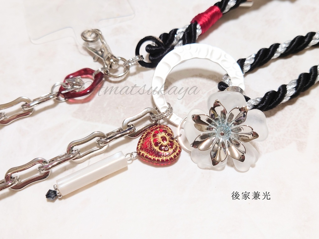 スマホショルダー④燭台切、鶯丸、秋田、大慶、明石、後家、一期