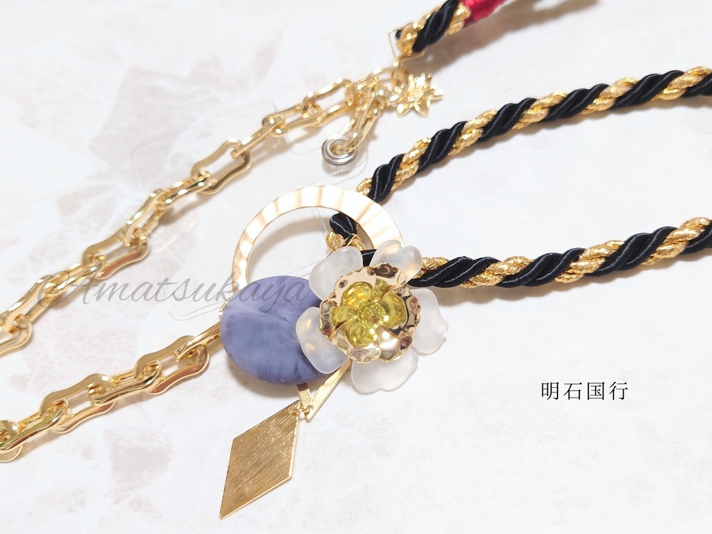 スマホショルダー④燭台切、鶯丸、秋田、大慶、明石、後家、一期