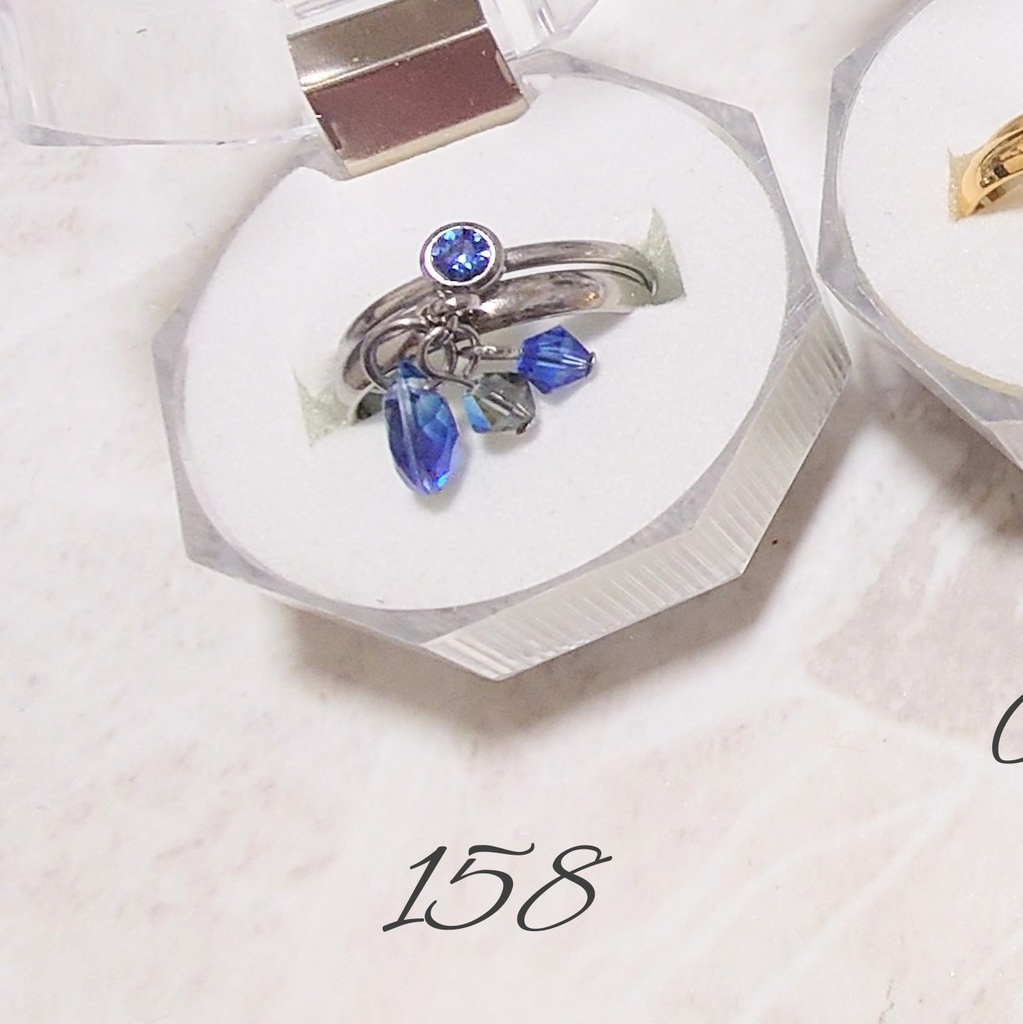 孫六兼元、山姥切長義/金属アレルギー対応2連リング