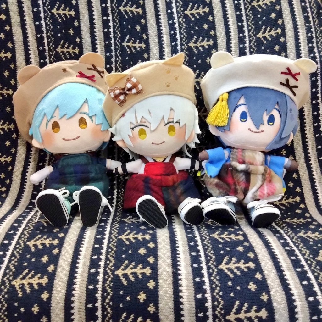 【2/14 22時〜頒布予定】20cmぬい用☃️冬服数種