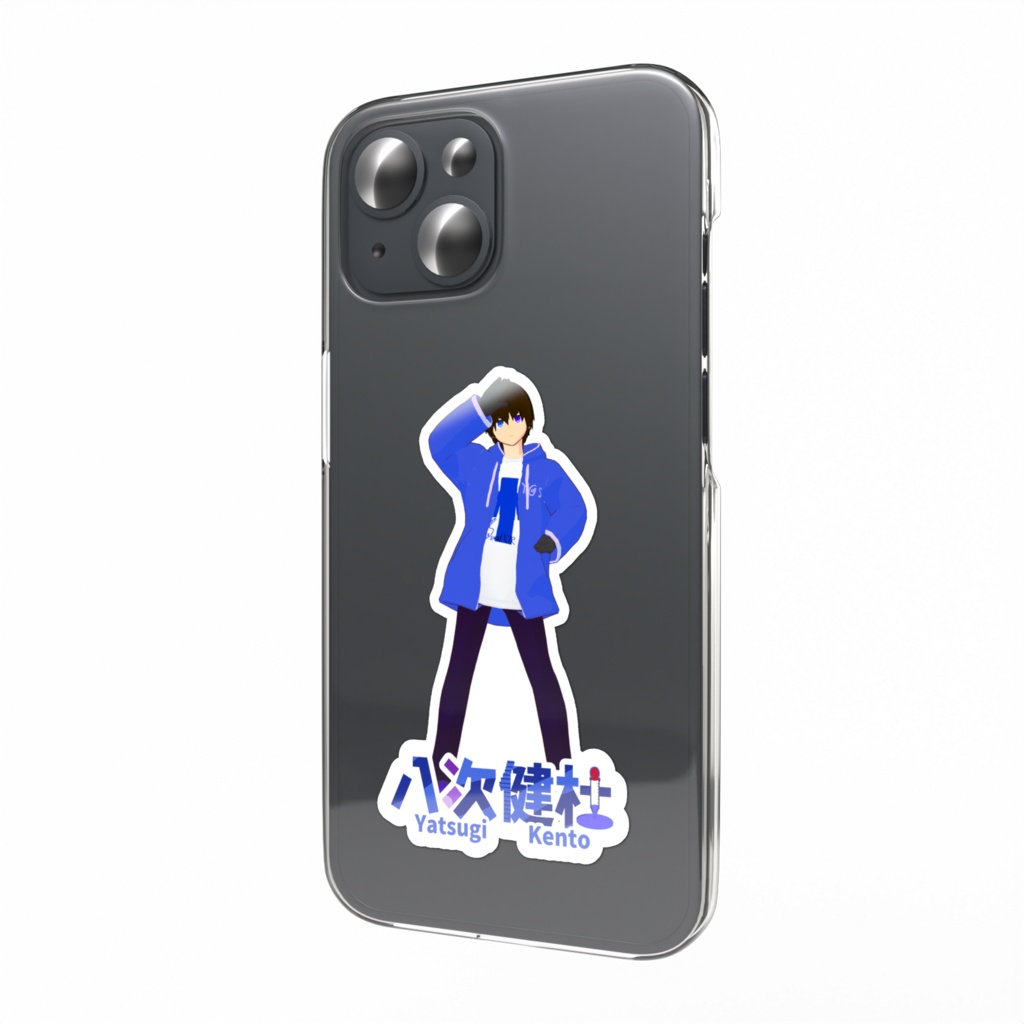 八次健杜スマホステッカー