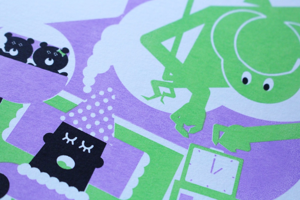 SOCKS原画「夢と悪魔」