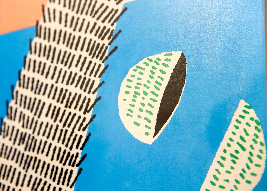 【and FRUITS】原画「ココナッツ、そして忍者」