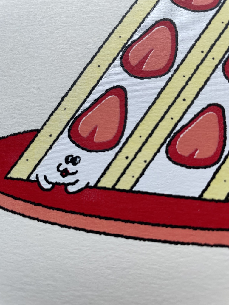 「URBAN YŌKAI」原画『生クリームの中にひそむ』