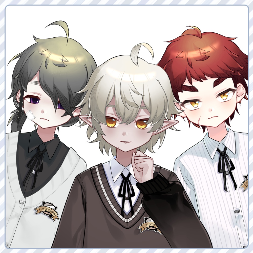 【VTS】LIVE2Dモデル_カスタムボーイ06くんV2.0