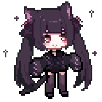 【VTS】Live2dモデル-コウモリ猫-さよ【汎用モデル】