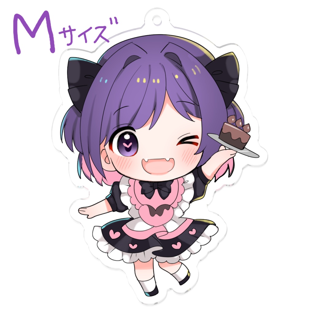 みにバレンタインうぬは アクリルキーホルダー