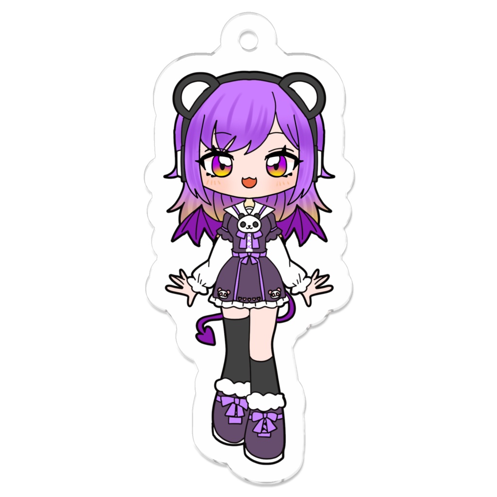 羽縫葉ゆいアクリルキーホルダー