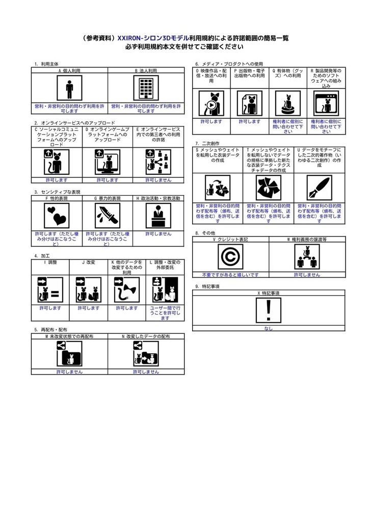 〈XXIR0N-シロン-〉オリジナル3Dモデル Quest対応