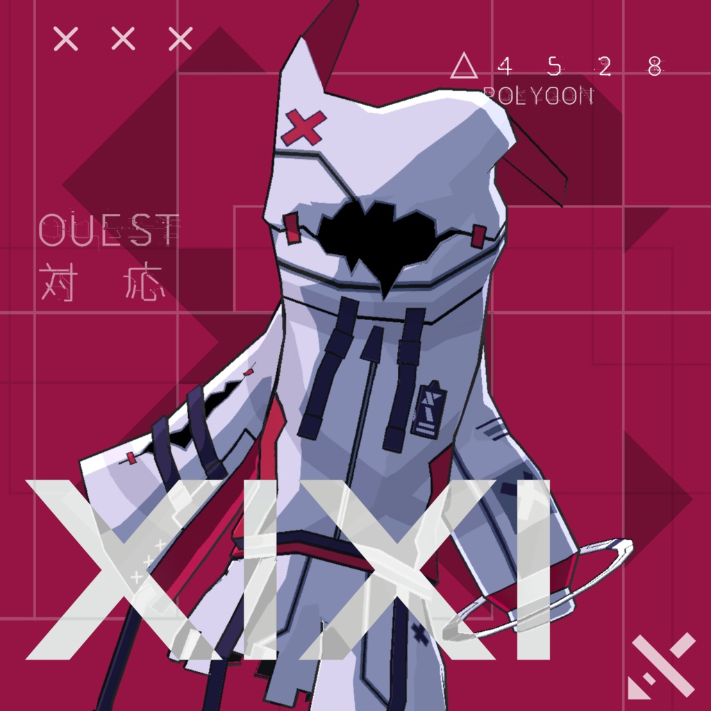 〈XiXi-シキ-〉オリジナル3Dモデル fallback対応