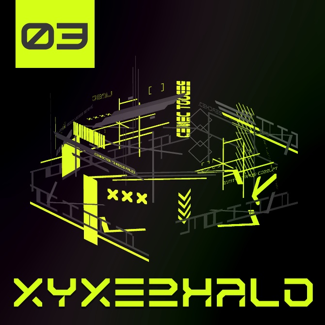 [ MA/QUEST対応 ]サイバーデザインヘイロー/XYXER_HALO 『 VRC想定 』