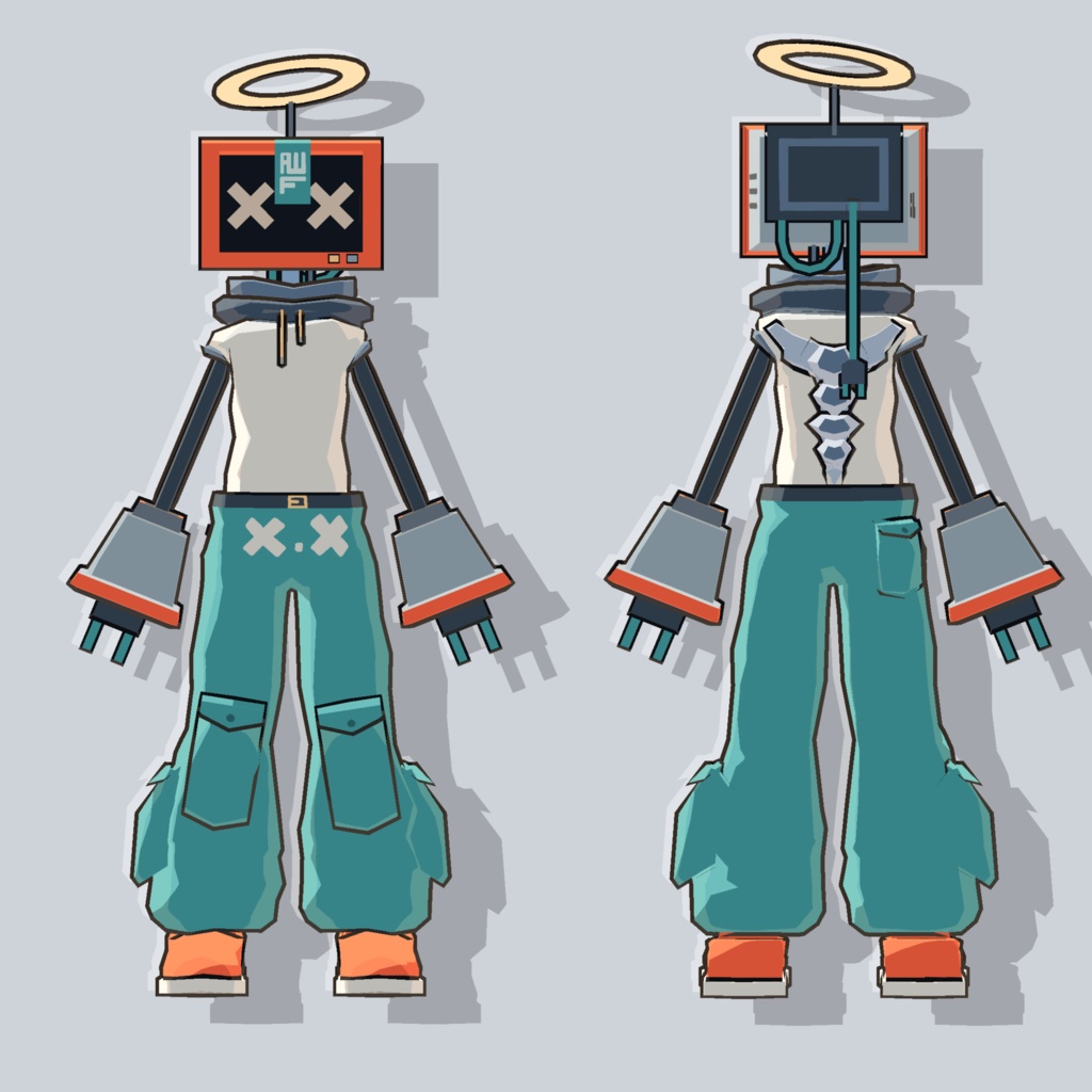 〈ARCHI_XX-アキ-〉オリジナル3Dモデル Quest対応