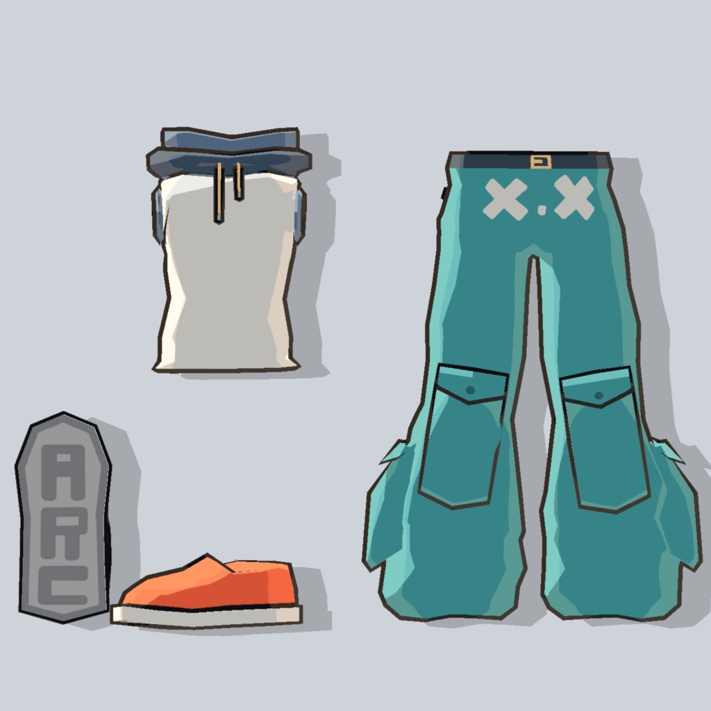 〈ARCHI_XX-アキ-〉オリジナル3Dモデル Quest対応