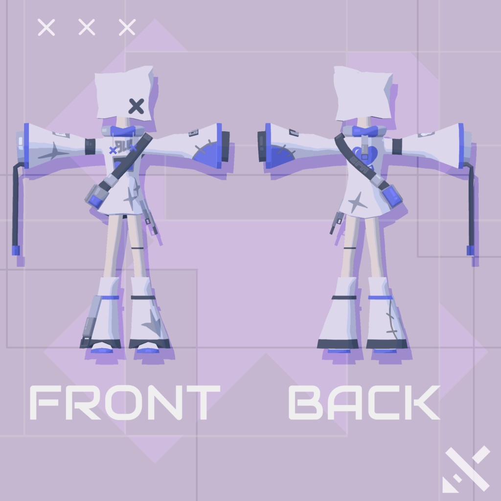 【 販売記念 40%セール 】〈9LU-クル-〉オリジナル3Dモデル Quest対応