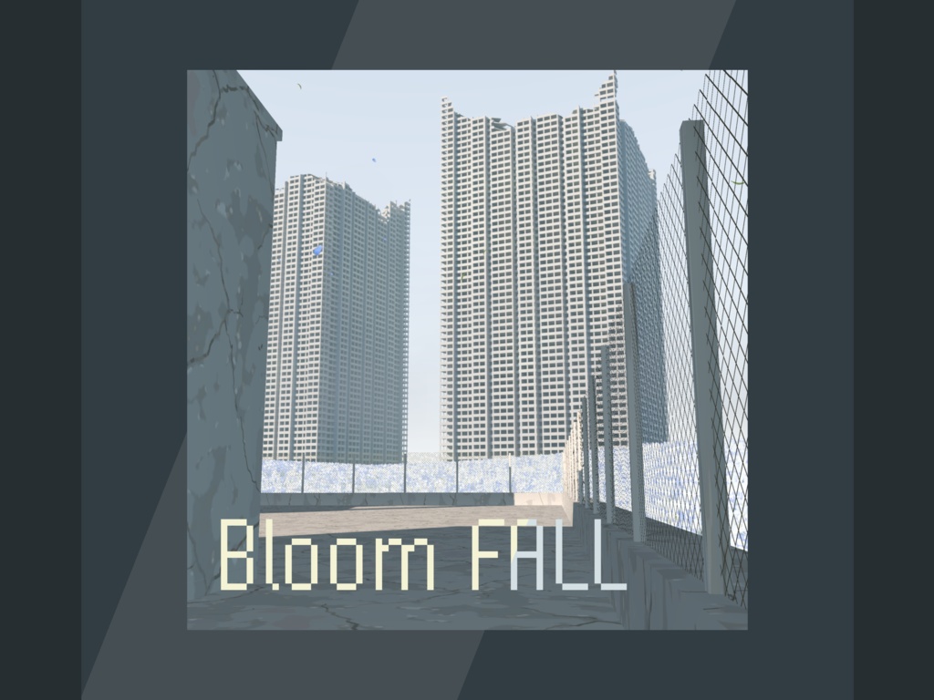 ［VRC向けワールド］bloom fall  PC/Quest対応