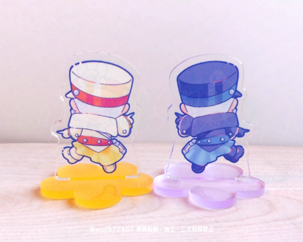 ちみちみMマス両面アクスタセット